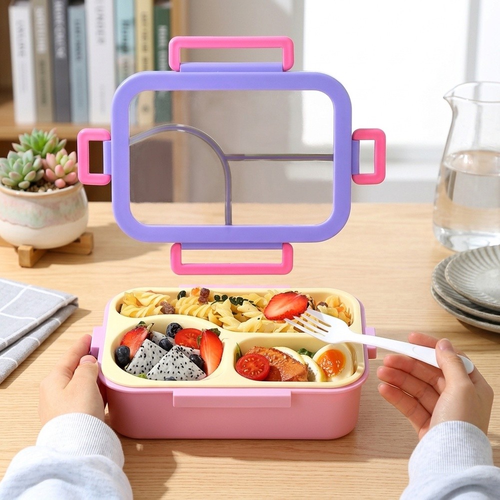 Meal Prep Day - Lonchera de acero inoxidable con 3