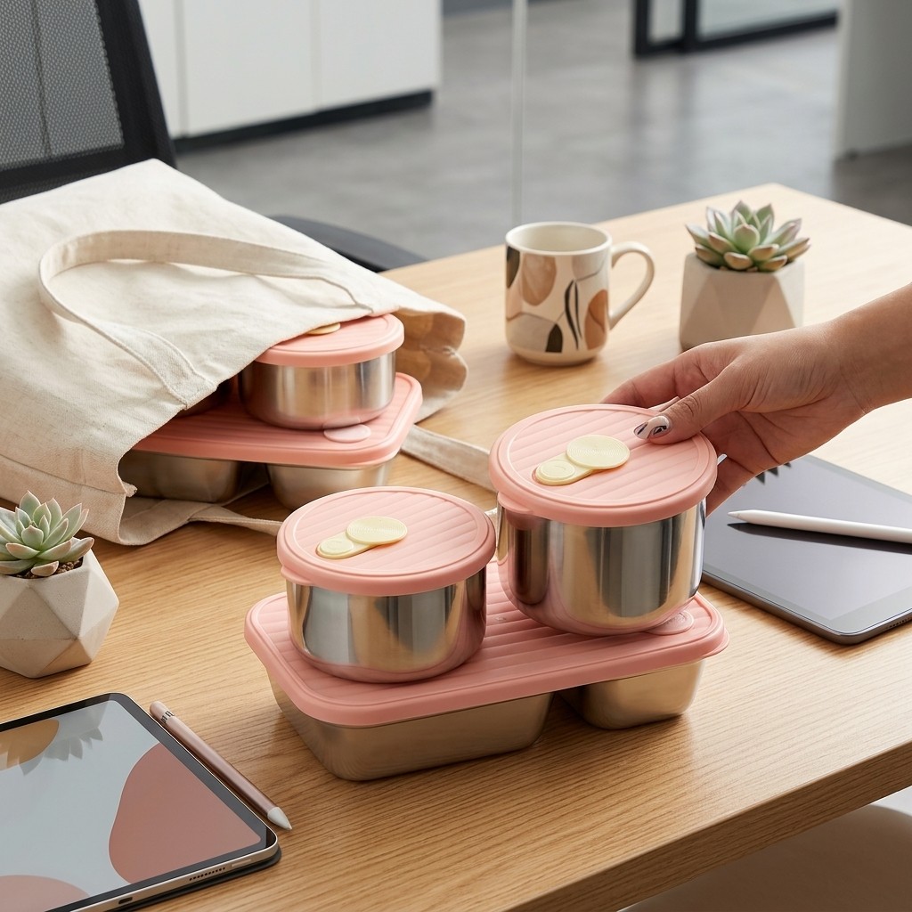Meal Prep Day - Lonchera de Acero Inoxidable 304 Apta