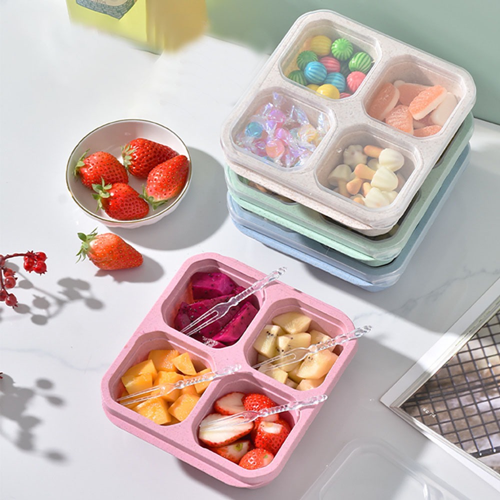 Meal Prep Day - Contenedor de Alimentos Reutilizable de Paja