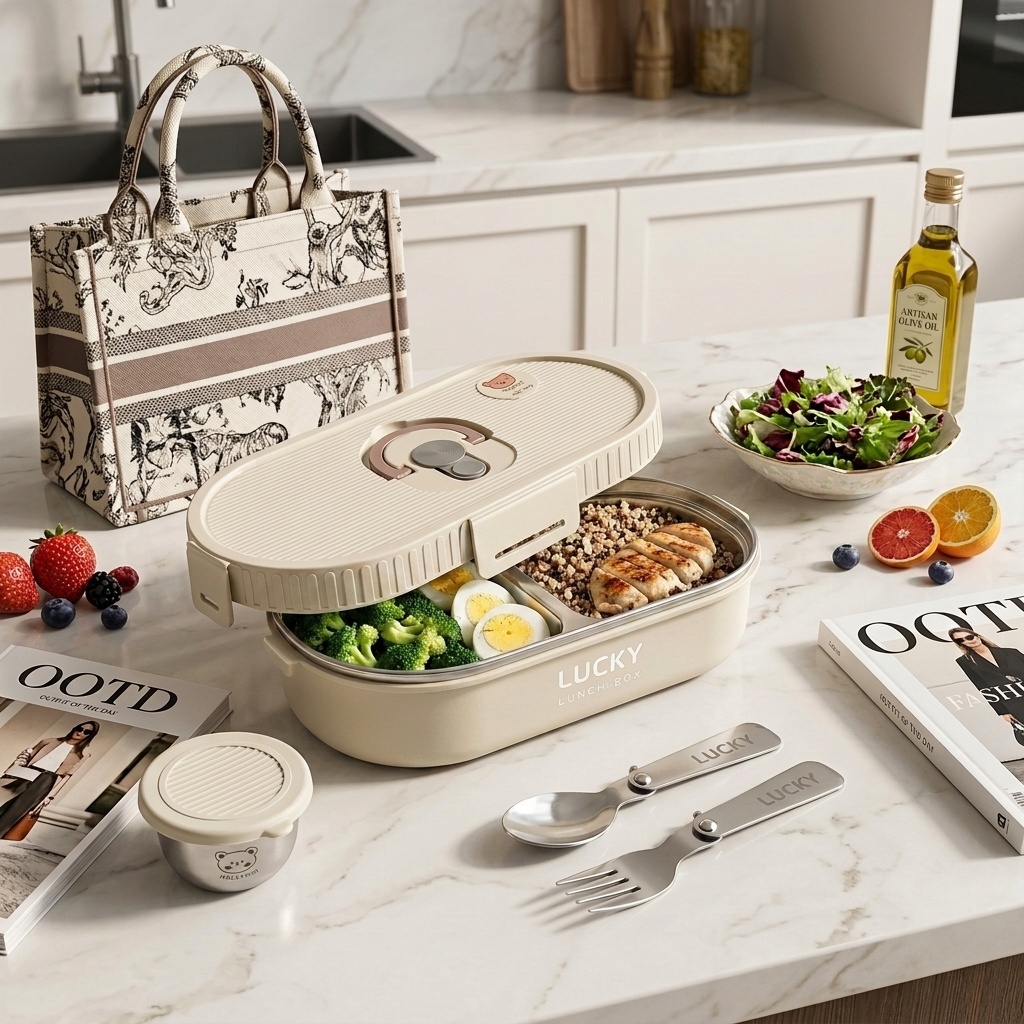 Meal Prep Day - Lonchera Bento de Acero Inoxidable 304