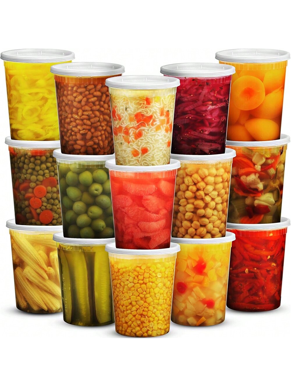 Contenedores Deli con tapas, c - Meal Prep Day reseña y precio