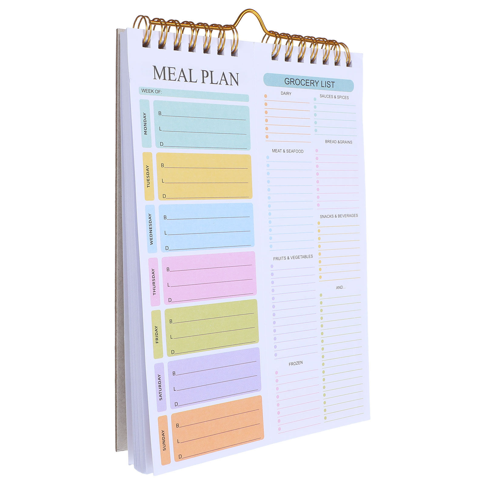 Cuaderno planificador de comid - Meal Prep Planner reseña y precio