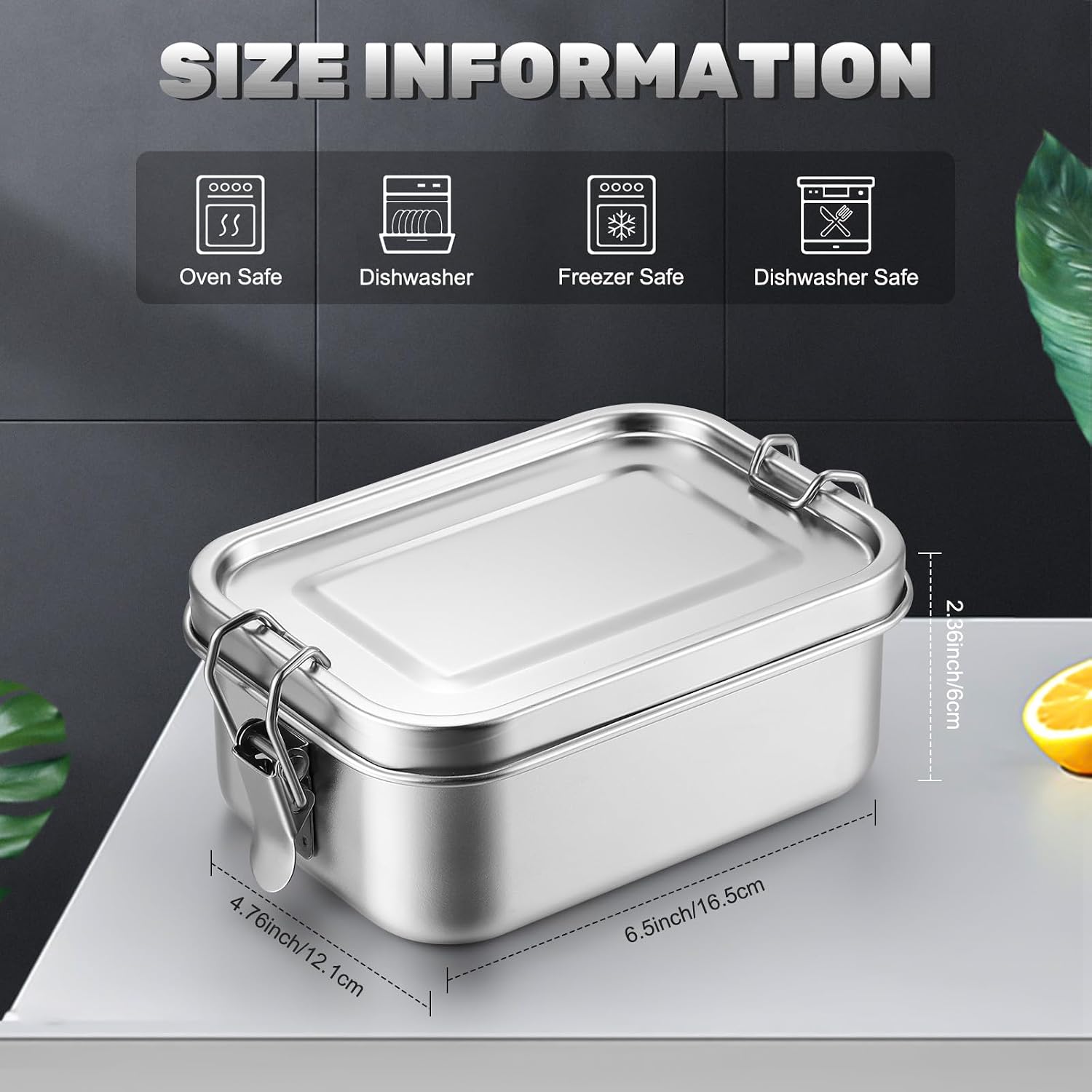Recipientes de Acero Inoxidabl - Meal Prep Day reseña y precio