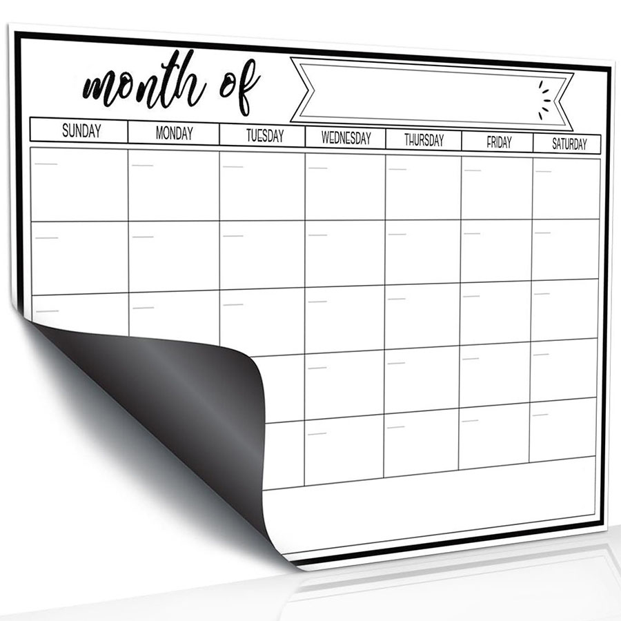 Pizarra Magnética Adhesiva par - Meal Prep Planner reseña y precio