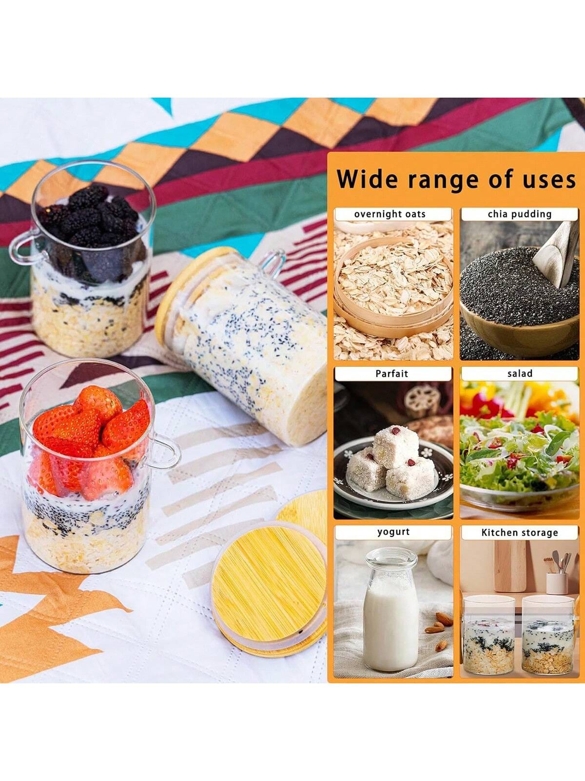 Paquete de 4 Frascos para Aven - Meal Prep Yogurt Parfait reseña y precio