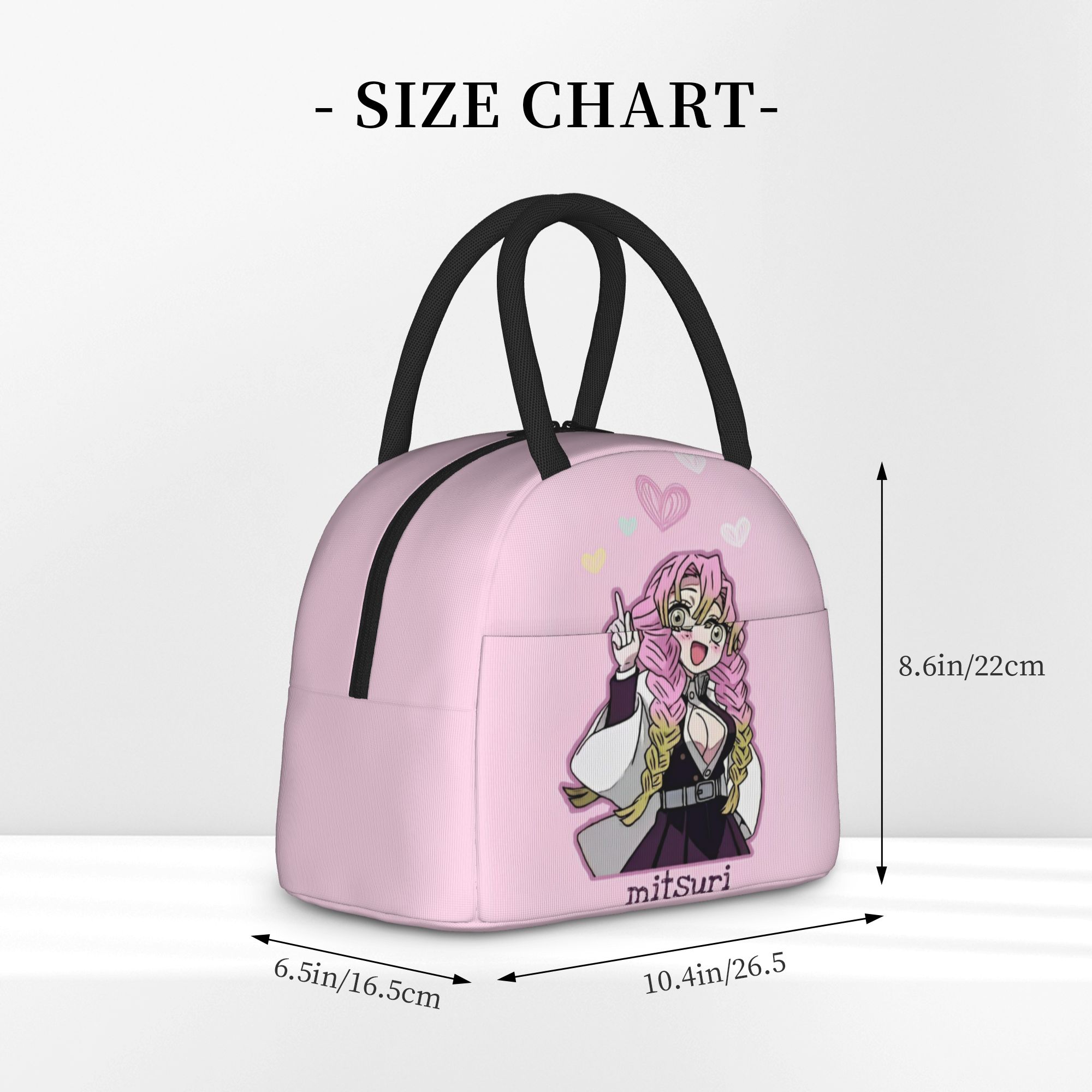 Love Hashira Mitsuri Kanroji - - Meal Prep Bag reseña y precio