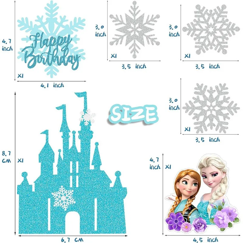 6 piezas de figuras DSN, decor - Meal Prep Frozen reseña y precio