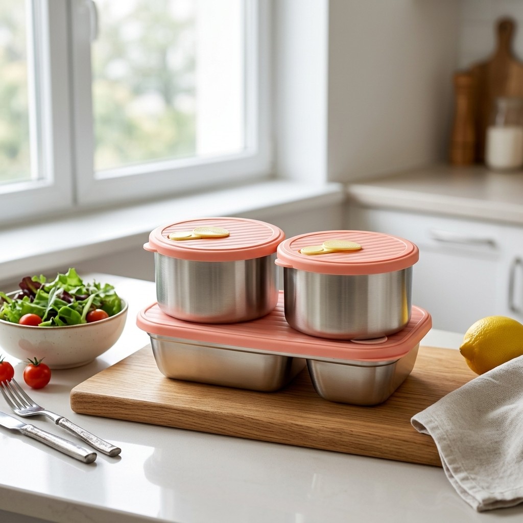 Lonchera de Acero Inoxidable 3 - Meal Prep Day reseña y precio