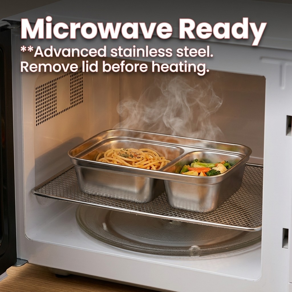 Lonchera de Acero Inoxidable 3 - Meal Prep Day reseña y precio
