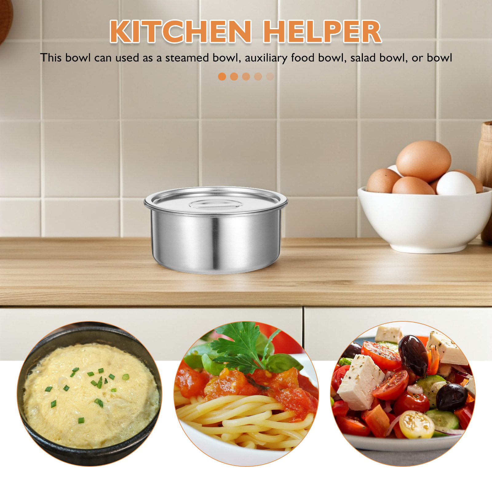 Tazón para Huevos al Vapor de  - Meal Prep Egg reseña y precio