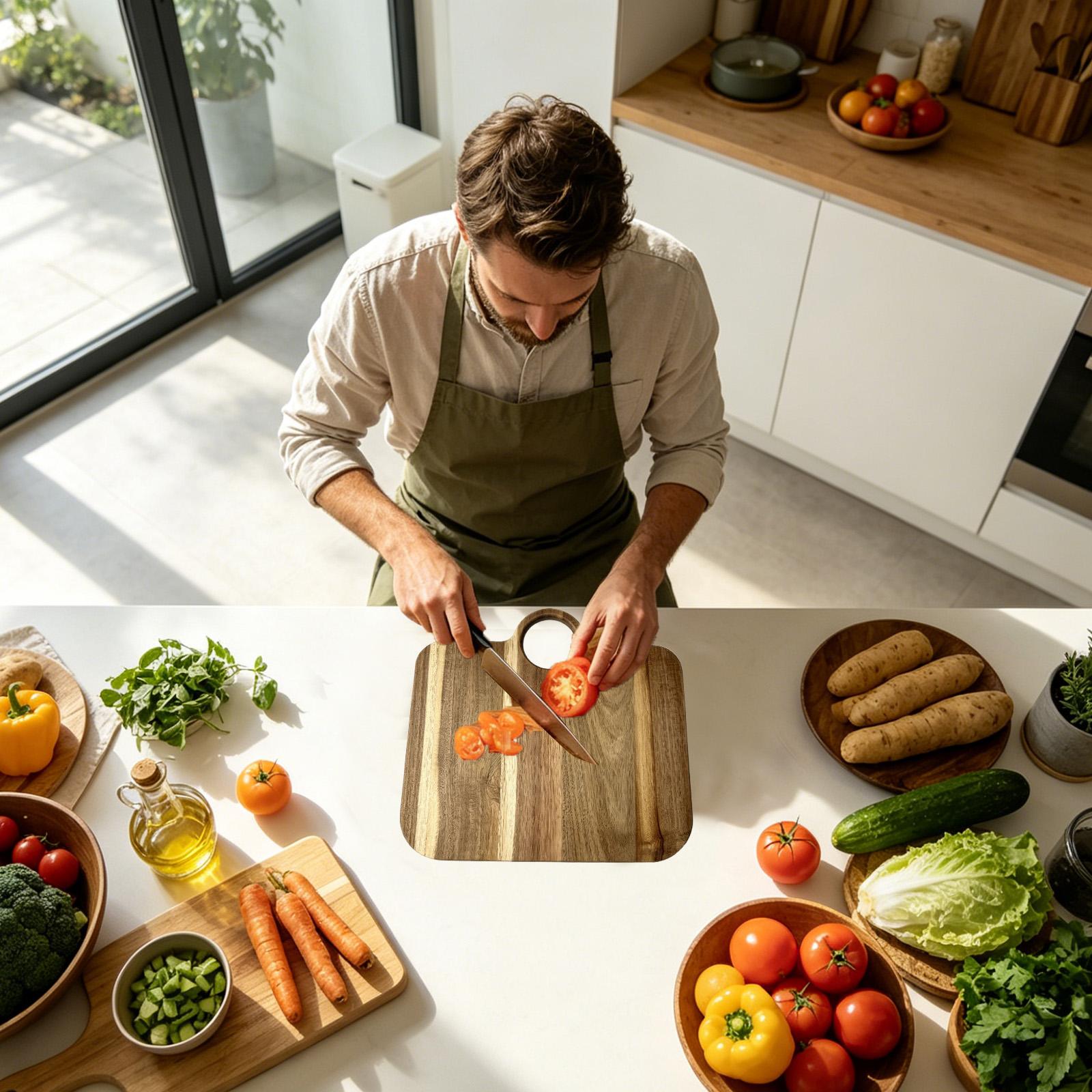Tablas de cortar de madera gra - Meal Prep Bag reseña y precio