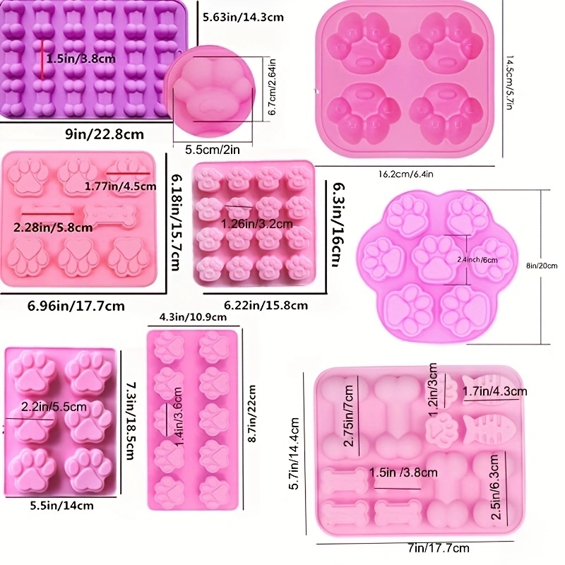 Molde De hueso De pata De perr - Meal Prep Frozen reseña y precio